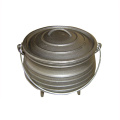 Hot sale HIgh quality south africa three legs cast iron potjie pot